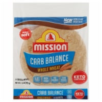 Mission Carb Balance Burrito Size Whole Wheat Flour Tortillas Perspective: Main