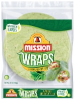 Mission® Garden Spinach Herb Wraps Perspective: Main