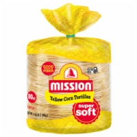 Mission Super Soft Yellow Corn Tortillas Perspective: Main