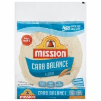 Mission® Carb Balance® Low Carb Soft Taco Flour Tortillas