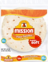 Mission Super Soft Soft Taco Flour Tortillas