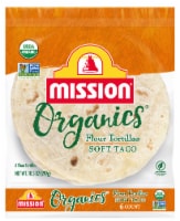 Mission® Organic® Soft Taco Flour Tortillas