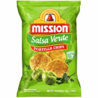 Mission Salsa Verde Tortilla Chips Perspective: Main