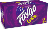 Faygo® Grape Soda Cans Perspective: Main