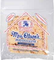 Mrs. Olson's Norwegian Style Large Potato Lefse Flatbread 6 Count