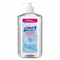 Purell Advanced Refreshing Gel Hand Sanitizer, 20 oz Pump Bottle, Each