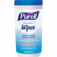 Purell Sanitizer Wipes,Canister,5.7  x 7.5 ,PK6  9120-06-CMR