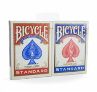 Bicycle® Standard Playing Cards - 2 pk - Red/Blue