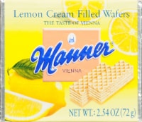 Manner® Lemon Cream Filled Wafers Perspective: Main