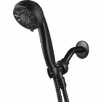 Waterpik® PowerPulse™ 6-Setting Handheld Showerhead - Matte Black Perspective: Main