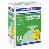 Berry Plastics 6033096 45-50 gal Commercial Drum & Can Liners Twist Tie - Pack of 80