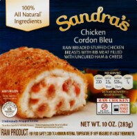 Sandra's All Natural Chicken Cordon Bleu Perspective: Main