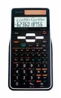 Sharp Black Scientific Calculator with 2 Line Display