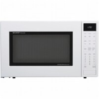 Sharp SMC1585BW 1.5 CF, 900 watt, Convection & Sensor Interactive Microwave Oven, White
