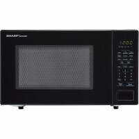 Sharp Carousel 1000 Watt Countertop Microwave Oven - Black