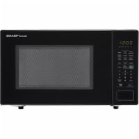 Sharp Carousel 1000 Watt Countertop Microwave Oven - Black