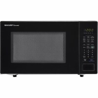 Sharp Carousel 1000 Watt Countertop Microwave Oven - Black