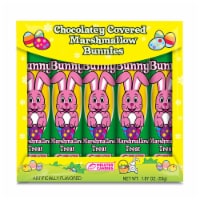 Melster Candies Chocolatey Covered Marshmallow Bunnies 5 Count Perspective: Main