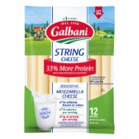 Galbani Mozzarella String Cheese Reduced Fat with Protein, 12 Oz Perspective: Main