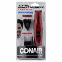 Conair Red All-in-One Beard and Mustache Trimmer