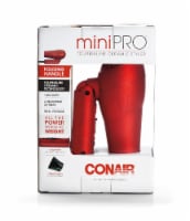 Conair MiniPro Red Tourmaline Ceramic Hair Dryer Perspective: Main