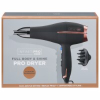 Infiniti Pro 1875-Watt Hair Dryer - Black/Rose Gold Perspective: Main