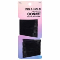 Conair Pin & Hold Curved Bobby Pins - Black