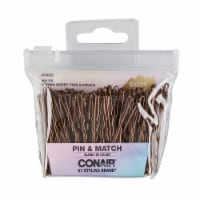 Conair® Brown Bobby Pins with Pouch Perspective: Main