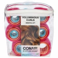 Conair Voluminous Curls Self-Grip Rollers