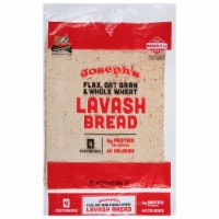 Joseph's™ Flax Oat Bran Whole Wheat Lavash Bread Perspective: Main