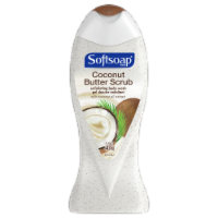Softsoap Coconut Butter Scrub Exfoliating Body Wash Perspective: Main