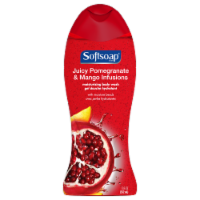 Softsoap Juicy Pomegranate & Mango Infusions Body Wash Perspective: Main