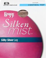 L'Eggs® Silken Mist Size B Silky Sheer Leg Control Top Pantyhose - Sun Beige Perspective: Main