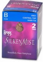 L'eggs® Women's Silken Mist® Control-Top Pantyhose - 2 Pack -Nude Perspective: Main