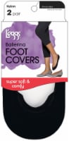 L'eggs Ballerina Foot Cover 2 Pack Q01405 - Nude Size 5-9