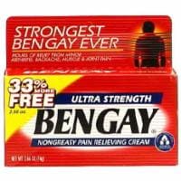 Bengay Ultra Strength Pain Relieving Cream Perspective: front