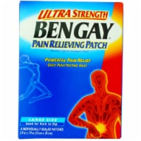 Bengay® Ultra Strength Large Size Pain Relieving Patches