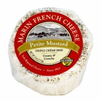 Marin French Cheese Petit Mustard Triple Creme Brie Perspective: Main