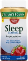 Nature's Bounty Strawberry Flavored Sleep Melatonin Gummies 7mg Perspective: Main