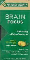Nature's Bounty® Brain Focus Matcha Lemon Flavored Cool Melts