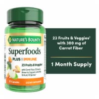 Nature’s Bounty Superfoods Plus Immune, 23 Fruits and Vegetables, Immune Support Supplement Perspective: Main