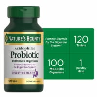 Nature’s Bounty Acidophilus Probiotic Supports Digestive Health Tablets Perspective: Main