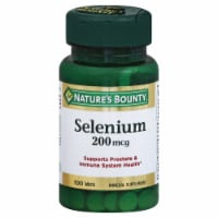 Nature's Bounty Selenium Tablets 200mcg