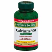 Nature's Bounty Calcium 600 with Vitamin D3 Tablets