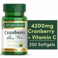 Nature's Bounty® Cranberry With Vitamin C Softgels