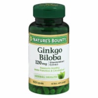 Nature's Bounty® Ginkgo Biloba Capsules 120mg