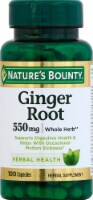 Nature's Bounty Ginger Root Capsules 550mg
