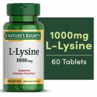 Nature's Bounty L-Lysine 1000mg Coated Tablets