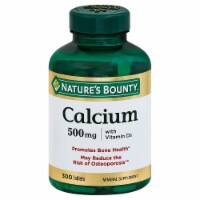 Nature's Bounty Calcium 500mg With Vitamin D3 Tablets