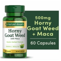 Nature's Bounty® Horny Goat Weed With Maca Capsules